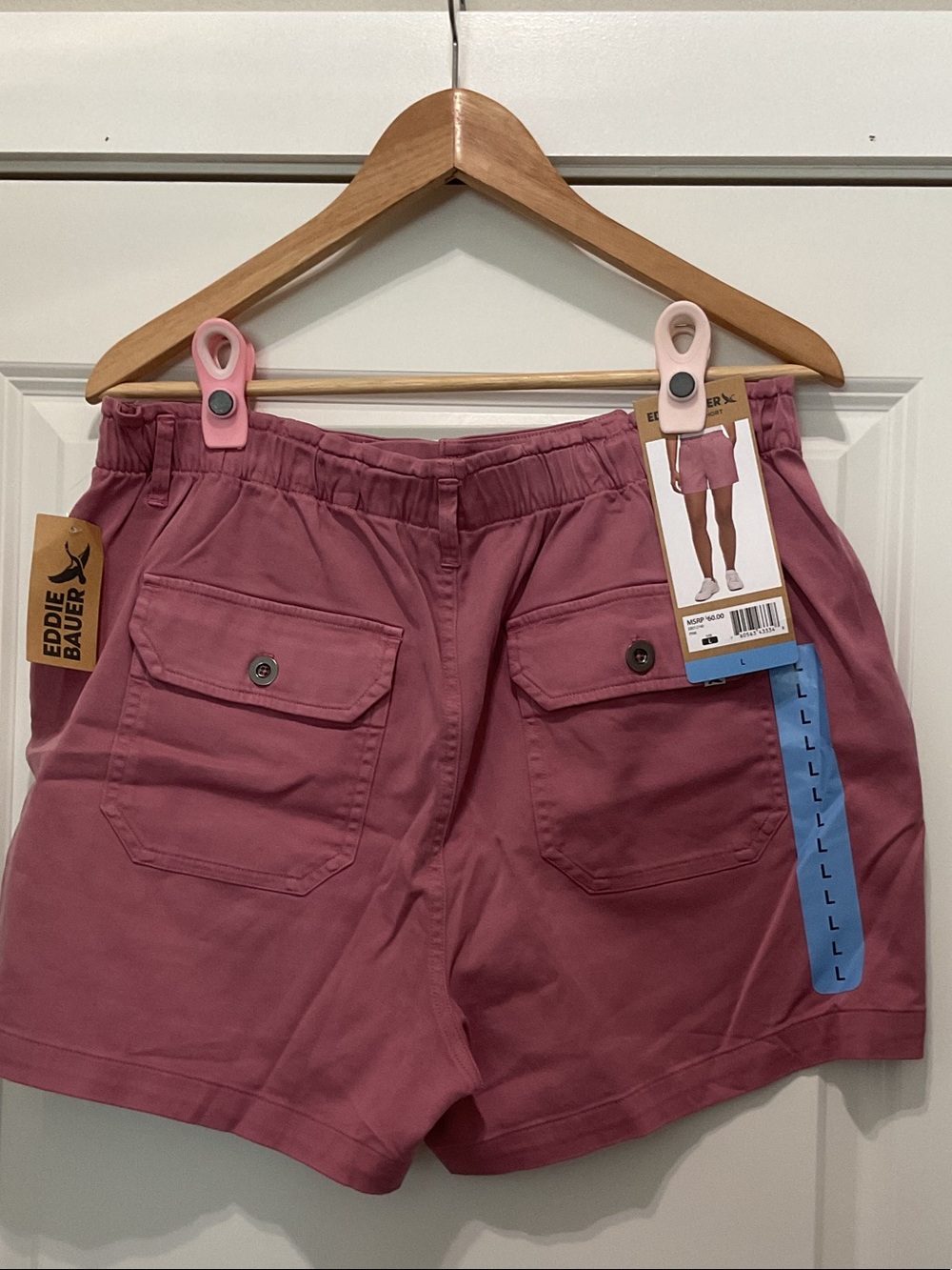 Eddie Bauer Pink Everyday Shorts - Picture 3 of 5